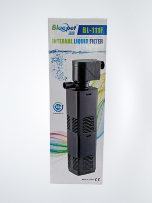 Blue Pet BL-111F Internal Liquid Filter 20W 880L/H for aquariums, efficient multi-stage filtration system for medium to large tanks, ideal for freshwater and marine aquariums.