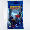 Optimum Beta fish food in a resealable package, formulated specifically for all betta fish, offering balanced nutrition and color enhancement for healthy, vibrant bettas.