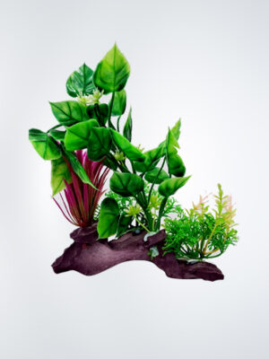 Lifelike aquarium artificial plants made from non-toxic materials, providing a vibrant, natural look for freshwater or saltwater tanks with no maintenance required.