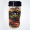 Xing Shrimp-E natural fish food in a resealable package, featuring high-quality pellets designed for shrimp and small aquatic creatures, promoting healthy growth and vibrant colors.