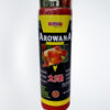 Taiyo Professional Arowana Food in a resealable package, featuring high-quality floating pellets designed for Arowanas, promoting healthy growth and vibrant colors.